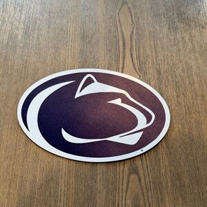 PSU : Nittany lion: 8 inch magnet logo : new